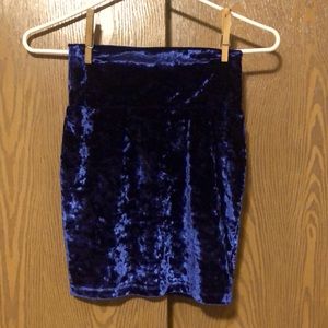 Forever21 shiny mini skirt